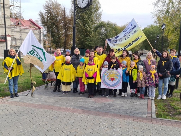 Городское мероприятие, посвященное экологии и благоустройству г.Кургана