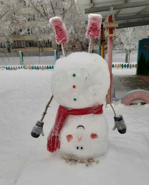 Парад снеговиков